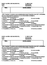 2 Đề kiểm tra 15 phút môn Tiếng Anh Lớp 11 - Trường THPT Bùi Đức Tài